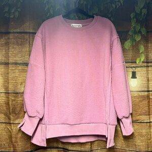 EUC Pink Fleece Sweatshirt